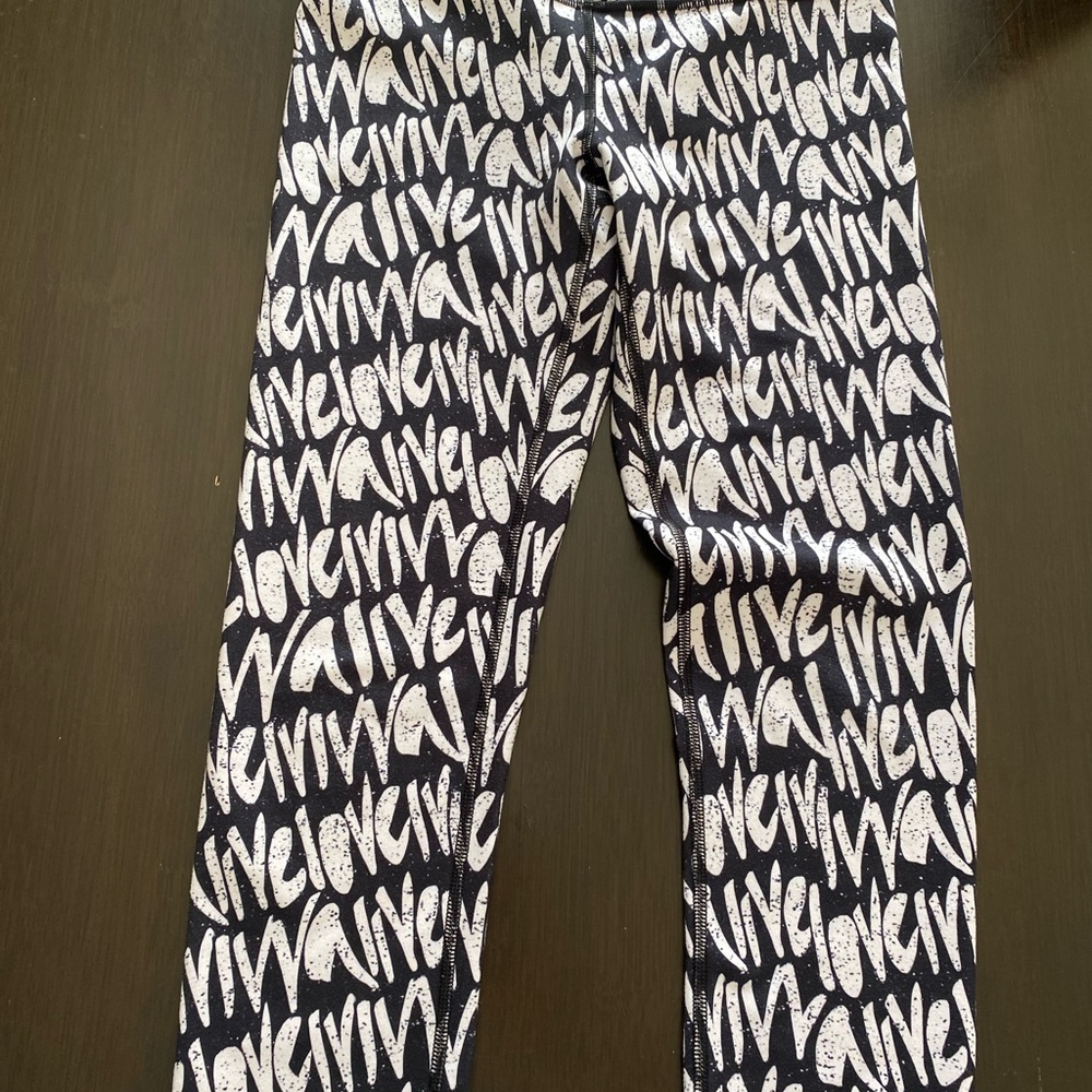 Girls Ivivva Full Length Leggings- Size 12